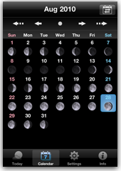 月の満ち欠けと月齢カレンダーアプリ Tsukuyomi International V1 0 を 日本以外で 公開しました いとーけーのページ